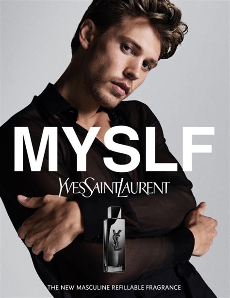 myself model ysl|yves Saint Laurent austin butler.